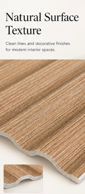 Wood-Grain Wave Wall Panel best